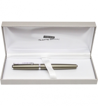 Ручка перьевая P-Wall Street Titanium E-97 серый корпус INOXCROM 66585381
