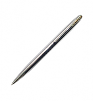 Ручка кулькова в пластиковому футлярі, хромований корпус, REGAL R117603.B