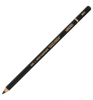Олівець художній Gioconda Negro, графітний, м'який Koh-i-noor 8815