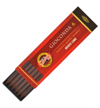 Грифель сепія темно-коричнева Gioconda, 5.6 мм, Koh-i-noor 4378