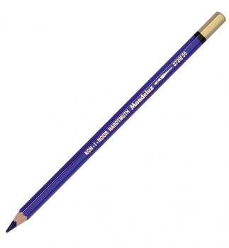 Олівець акварельний MONDELUZ колір permanent blue Koh-i-noor 3720055002KS