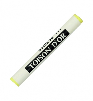 Крейда-пастель суха, м`яка, колір lemon yellow TOISON D`OR Ø10 мм, Koh-i-noor 8500036002SV