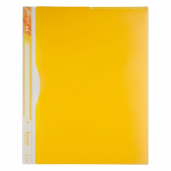 Папка-кутик А4 на 5 відділеннь, щільна 180 мкм, AXENT1481-08-A жовтий
