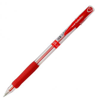 Ручка кулькова масляна  UNI LAKUBO FINE 0,7 мм SG-100(07) червоний
