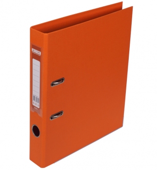 Папка-реєстратор А4 5 см, двосторонній, PVC, Buromax BM.3002-11 помаранчевий