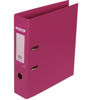 Папка-реєстратор А4 7 см, двосторонній, PVC, Buromax BM.3001-10 рожевий
