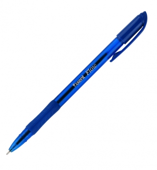 Ручка кулькова масляна  AXENT Flow 0,7 мм AB1054-02-А синій