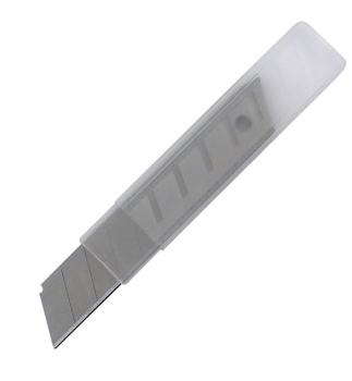 Леза до трафаретних ножів, 18 мм упаковка 10 штук AXENT 6802-А