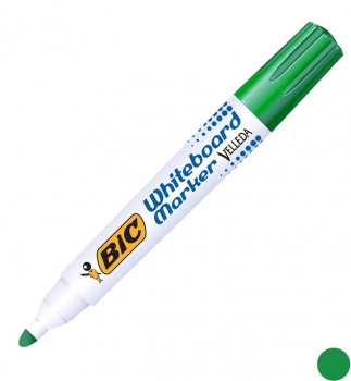 Маркер Velleda BIC 1701 для дошок, 1,5 мм, конусний письмовий вузол, зелений 1199170102