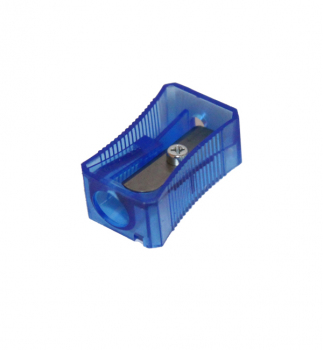 Чинка без контейнера флуоресцентна Ice Colors Faber-Castell 100 LVDI синій