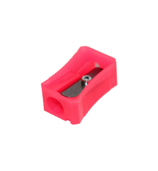 Чинка без контейнера флуоресцентна Ice Colors Faber-Castell 100 LVDI рожевий