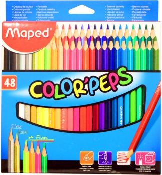 Олівці кольоровіCOLOR PEPS Classic 48 кольорів MAPED MP.832048