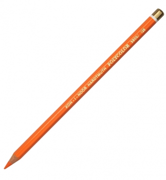 Олівець художній POLYCOLOR persian orange (помаранчевий персик) KOH-I-NOOR 3800/126
