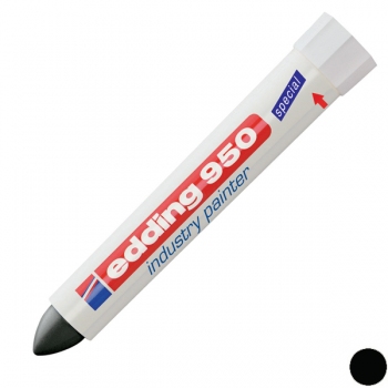 Маркер Industry Painter marker, 10 мм, конусний письмовий вузол Edding e-950/01 чорний
