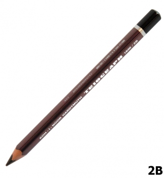 Олівець графітний, м`який 2B, Koh-I-Noor 1830