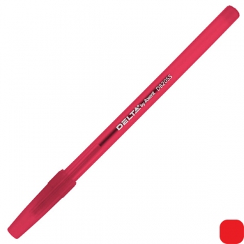 Ручка кулькова Delta by Axent DB2055-06 червоний