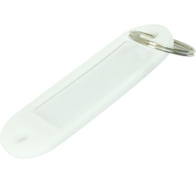 Брелоки для ключів  60 х 20 мм в білому кольорі JOBMAX Buromax ВМ.5473-99