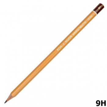 Олівець графітний, твердий 9H, Koh-I-Noor 1500.9H