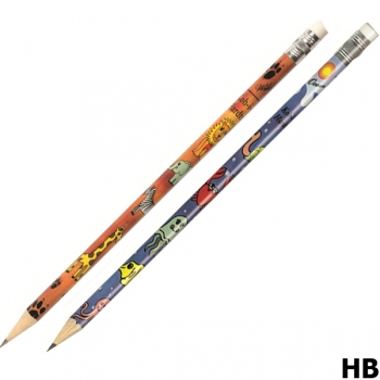 Олівець графітний твердом`який HB з ластиком, САФАРІ Koh-i-noor 1231/5