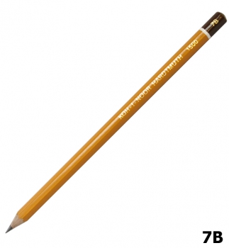Олівець графітний, м`який 7B, Koh-I-Noor 1500.7B