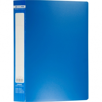 Папка пластикова на 30 файлів А4 JOBMAX BM.3611-02 синій