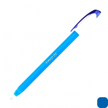 Ручка кулькова Trio DC-2 1,0 мм Unimax UX-106-02 синій