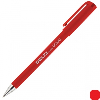Ручка гелева Delta by Axent DG2042-06 червоний