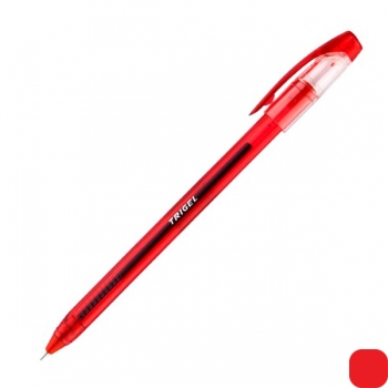 Ручка гелевая Trigel 0,5 мм Unimax UX-130-06 красный