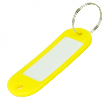Брелоки для ключів  60 х 20 мм в жовтому кольорі JOBMAX Buromax ВМ.5473-99