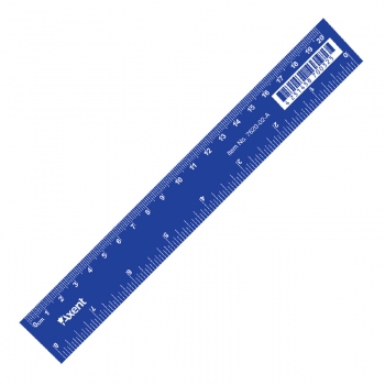Лінійка пластикова 20 см Axent 7620-02-a синя