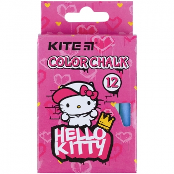 Крейда кольорова 12 штук в упаковці HK Kite hk21-075