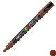 Художественный маркер-краска POSCA 0,9 -1,3 мм, конусообразный наконечник, коричневый, uni PC-3M.Brown
