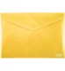 Папка-конверт А4 на кнопке не прозрачная тонированная Axent 1412-26-А желтый