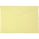Папка-конверт А4 на кнопке Pastelini желтая Axent 1412-08-a