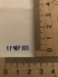 Датер пластиковий, шрифт 3,8 мм Trodat 4810 УКР 0