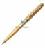 Комплект ручок (перо+кулькова) корпус золотого кольору в оксамитовому футлярі REGAL R28003.H.BF 1