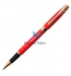 Комплект ручок (перо+ролер) червоний в оксамитовому футлярі REGAL R86205.H.RF 0