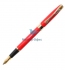 Комплект ручок (перо+ролер) червоний в оксамитовому футлярі REGAL R86205.H.RF 1