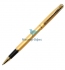 Комплект ручок (перо+ролер) в корковом футлярі, корпус золотого кольору,  REGAL R12208.A.RF 0