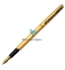 Комплект ручок (перо+ролер) в корковом футлярі, корпус золотого кольору,  REGAL R12208.A.RF 1