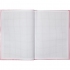 Записна книжка А4, 96 арк. в клітинку в твердій  обкладинці, Pastelini AXENT 8422-410-a рожевий 0
