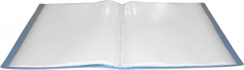 Папка пластикова на 100 файлів в пластиковому боксі А4 Buromax BM.3633-02 синій 3