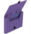 Портфель пластиковий на 1 відділення, А4 (320 х 230 х 35 мм) Buromax ВМ.3720-07 фіолетовий 1
