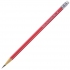 Олівець графітний твердом`який HB, шестигранний корпус з ластиком, Axent 9001-А 3