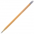 Олівець графітний твердом`який HB, шестигранний корпус з ластиком, Axent 9001-А 4
