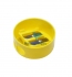 Чинка з контейнером кругла KUM 208 К2 подвійна жовтий 1