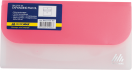 Папка-конверт TRAVEL пластикова DL на липучці, 4 відділення, Buromax BM.3708-99 асорті 3