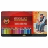 Олівці кольорові акварельні 72 кольорів Mondeluz в металевому пеналі Koh-i-noor 372707 4