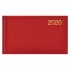 Еженедельник карманный датированный BRUNNEN 2020 Miradur, красный, артикул 73-755 60 20 код 43046 2