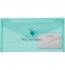 Папка-конверт пластикова на кнопці Travel, DL (240 x 130 мм) Buromax BM.3938-04 зелений 3